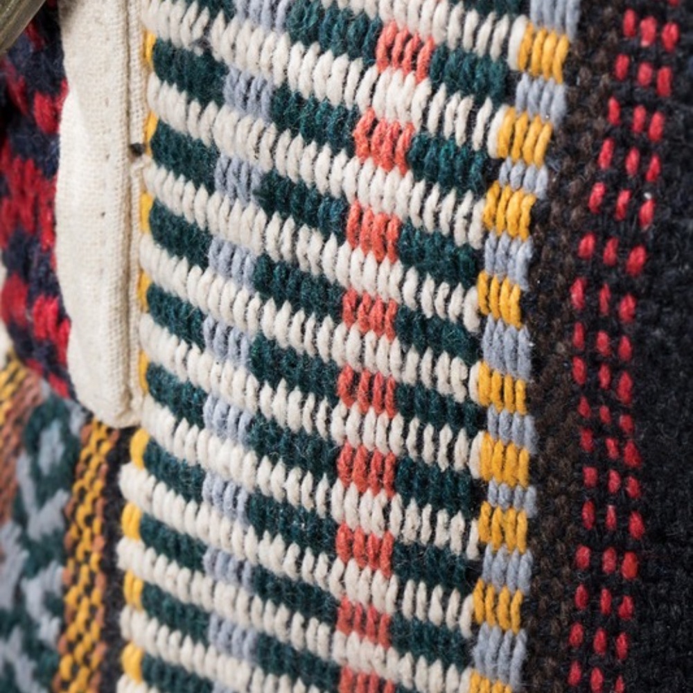 Last 1! NWT Boho Aztec Pattern Weekender Travel Tote Bag - Picture 6 of 8